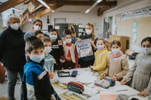 Bauen, Basteln, Spielen und Experimentieren beim Kalender-Workshop in der Johannes-Kepler-Grundschule. 